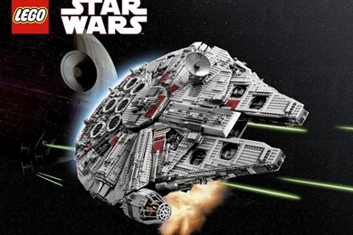 My Free Wallpapers   Star Wars Wallpapers : Millenium Falcon   Lego ...
