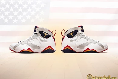 Jordan VII Olympic Basketball Wallpapers   Streetball