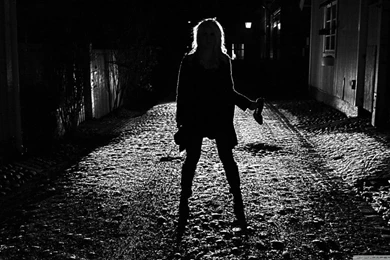 Girl Silhouette HD Desktop Wallpapers : High Definition ...