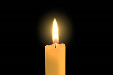 Candle Flame White Backgrounds