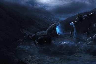 Wallpapers Blue Light Dragon Fantasy 1920 X 1080 Full Hd   1920 X ...