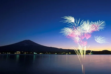 Download Fireworks Free Wallpapers 1366x768