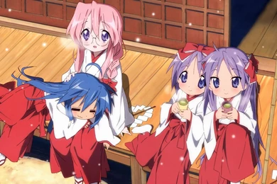 Miko Star ~A Miko's Frienship~ Lucky Star Wallpapers (15356851 ...