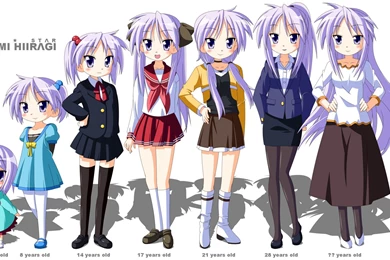 Hiiragi Kagami Lucky Star Wallpapers
