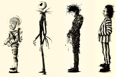 Beetlejuice Fan art Movies Tim Burton » WallDevil   Best Free HD ...