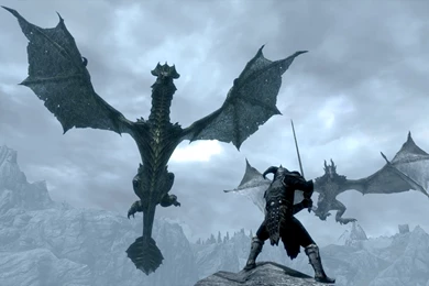 Skyrim Dragon Wallpapers 147755
