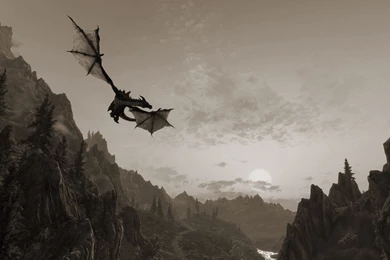 Skyrim Dragon HD Wallpapers