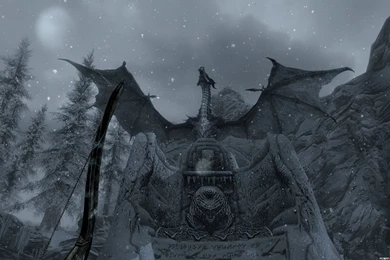 Skyrim Dragon Wallpapers 202457