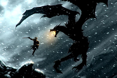 The Elder Scrolls V Skyrim Dovakin Dragon