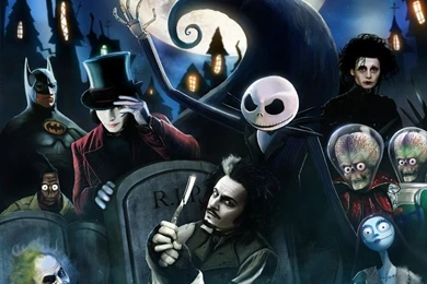 Tim Burton Characters By MrCrazyDragonpenguin On DeviantArt