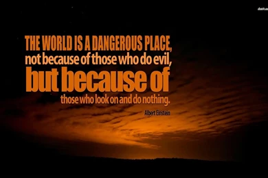 Albert Einstein About Evil Wallpapers   Quote Wallpapers