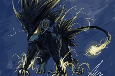 Pokemon Luxray By TheDarkHell On DeviantArt
