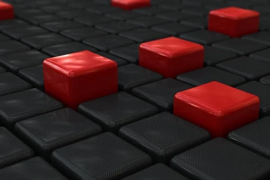 Red Black Cubes Hd Wallpapers – Windows 10 Wallpapers