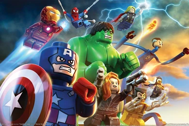 Lego Superheroes Wallpapers