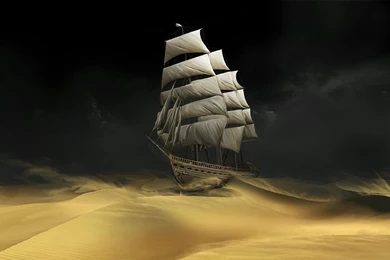 Ship In The Desert Wallpapers And Images   Wallpapers, Pictures ...