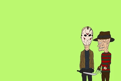 Cartoons Jason Freddy Vs Beavis And Butt head Wallpapers