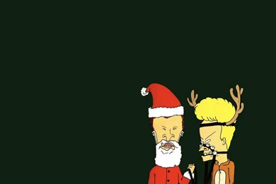 1920x1080 New Year, Beavis And Butt head, Green Background, Beavis ...