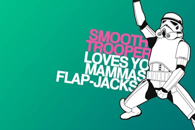 Funny Stormtrooper iPad 1 & 2 Wallpapers