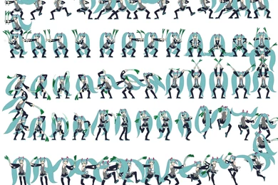 Vocaloid Hatsune Miku Anime Aqua Eyes Aqua Hair White Backgrounds ...