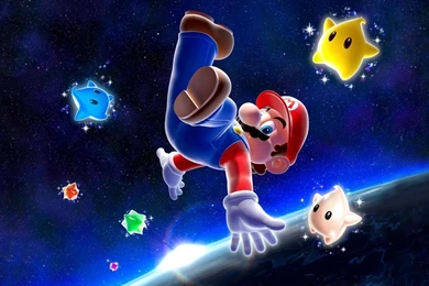 24 Super Mario Galaxy HD Wallpapers