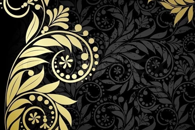 Gold And Black And White Backgrounds
