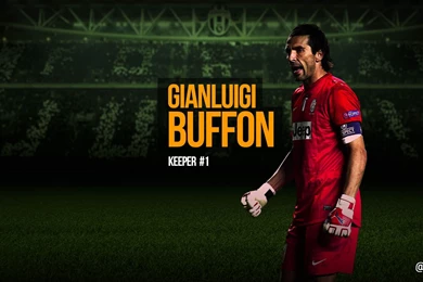 The Goalkeeper Of Juventus Gianluigi Buffon Is Like A Wall ...