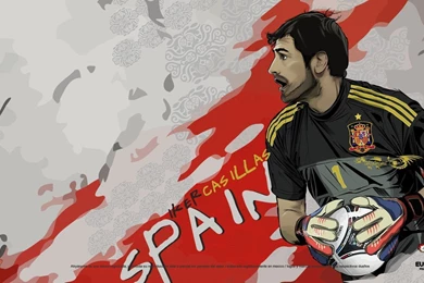 Iker Casillas HD Cartoon Style Wallpapers   Off Topic   Goalkeeper Talk