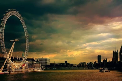Download Awesome London Eye Free Computer Wallpapers
