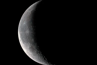 Crescent Moon Mosaic Solar Worlds