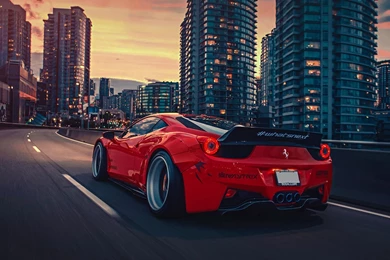 Ferrari 458 Liberty Walk Wallpapers