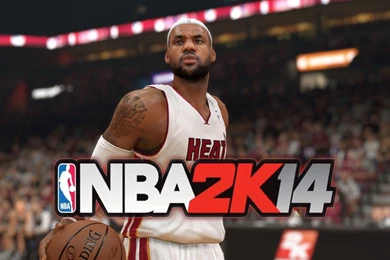 LeBron James, NBA 2K14 Logo 1920x1080 Full HD 16/9 Wallpapers ...