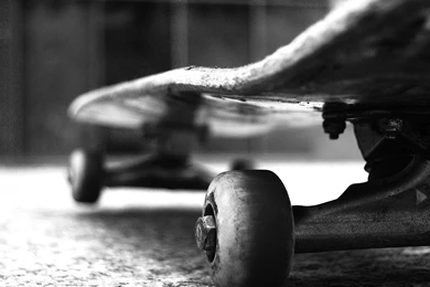 Skateboard Black And White Wallpapers Photo