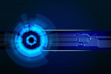 Blue Light Effected Technology Backgrounds Abstract, Black, Blue ...