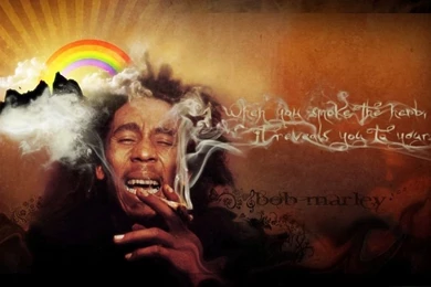 Hot Sale Bob Marley Smoking Nice Poster Custom Wallpapers Home ...