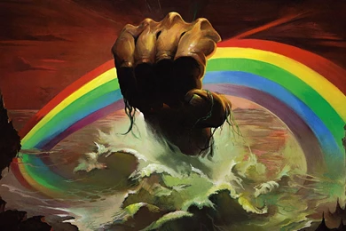 Wet Cement Wallpapers: Rainbow   Rising 1920x1200 1920x1080