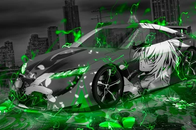 Toyota FT HS Hybrid Concept Anime Boy Aerography City Car 2015 ...