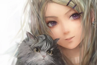 Cute Girl Anime 1280x1024px