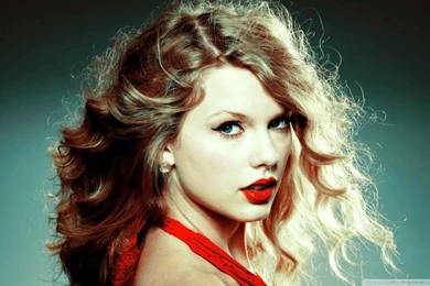 Taylor Swift In Red Dress HD Desktop Wallpapers : High Definition ...