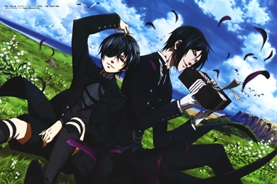 Kuroshitsuji Series Sebastian Michaelis Character Ciel Phantomhive ...