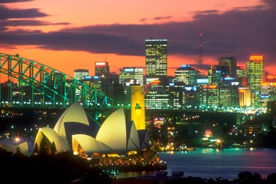 The Lights Of Sydney Wallpapers And Images   Wallpapers, Pictures ...