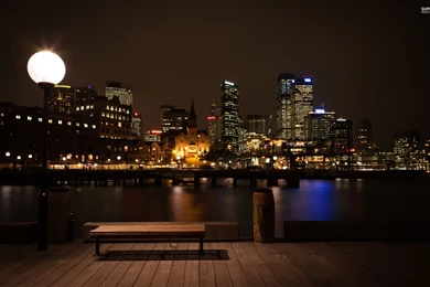 Sydney At Night Wallpapers   World Wallpapers