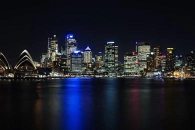 Sydney City At Night Wallpapers