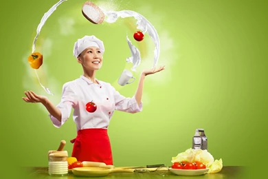 Magic Woman Cooking Photos 1473×1200