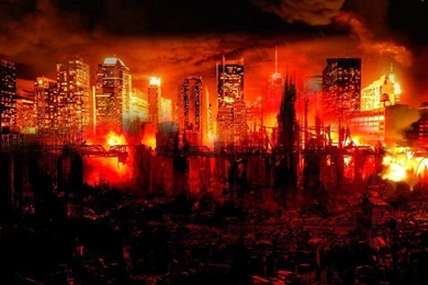 Destroyed City By ShadowYingZhi On DeviantArt