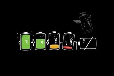 The Battery Life. Funny Cartoon Art iPhone Wallpapers. Tap To See ...
