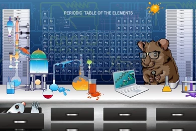 Science Lab   Kids Wall Murals