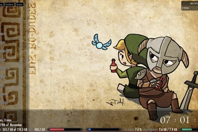 GamerCity.Tumblr.com Rainmeter Desktop Backgrounds (source ...