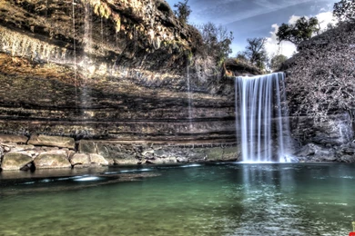 Canyon Waterfall Hd Wallpapers