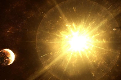 Sun Outer Space Stars Explosions Planets Last Supernova Fresh New ...