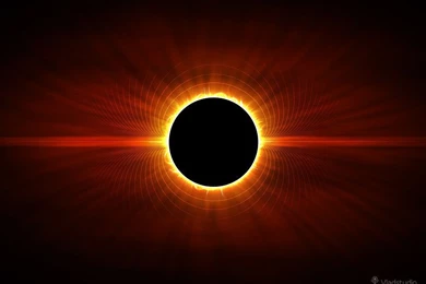 Sun Eclipse · Desktop Wallpapers · Vladstudio